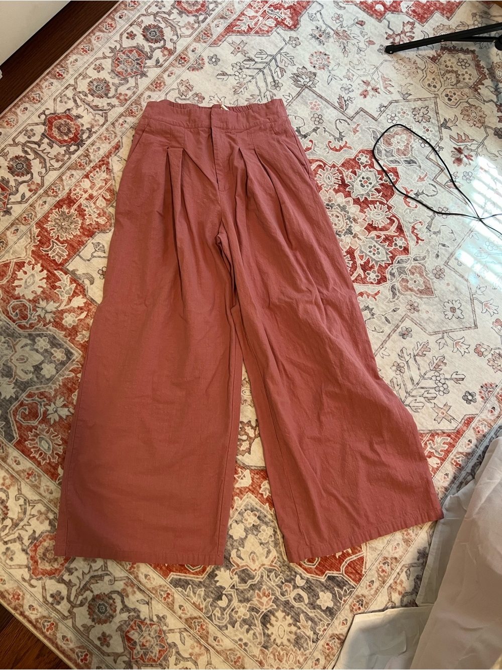 HALARA Wide Leg Cotton Pants